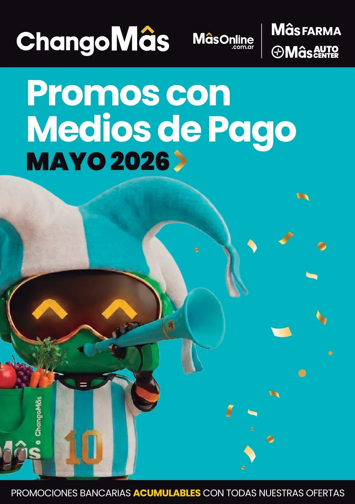 Ofertas de  Changomas Ofertas 1 de mayo al 31 de mayo 2026 - Página 1 del catálogo