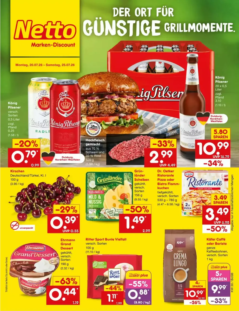 Netto Marken-Discount folders van 20 juli tot 25 juli 2026 - Folder pagina