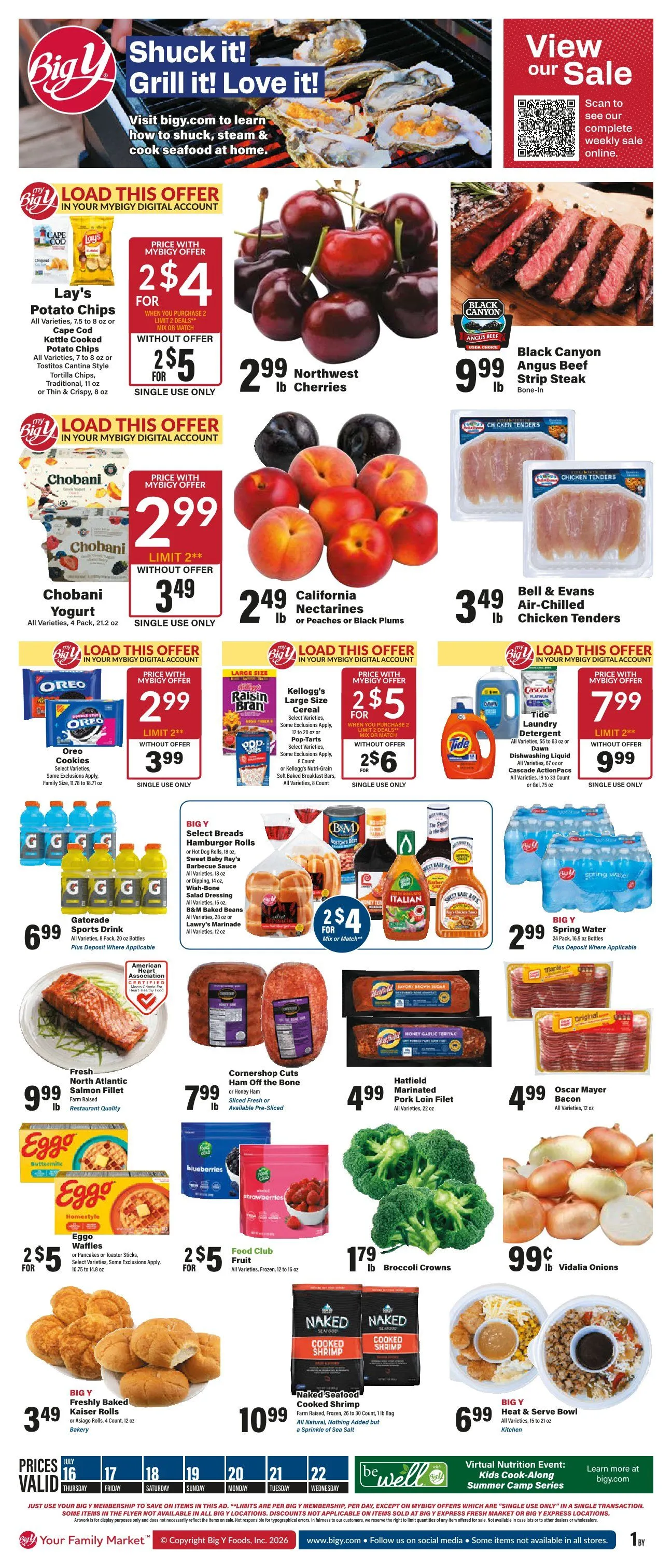 Weekly ad Big Y Sales from July 16 to July 22 2026 - Page