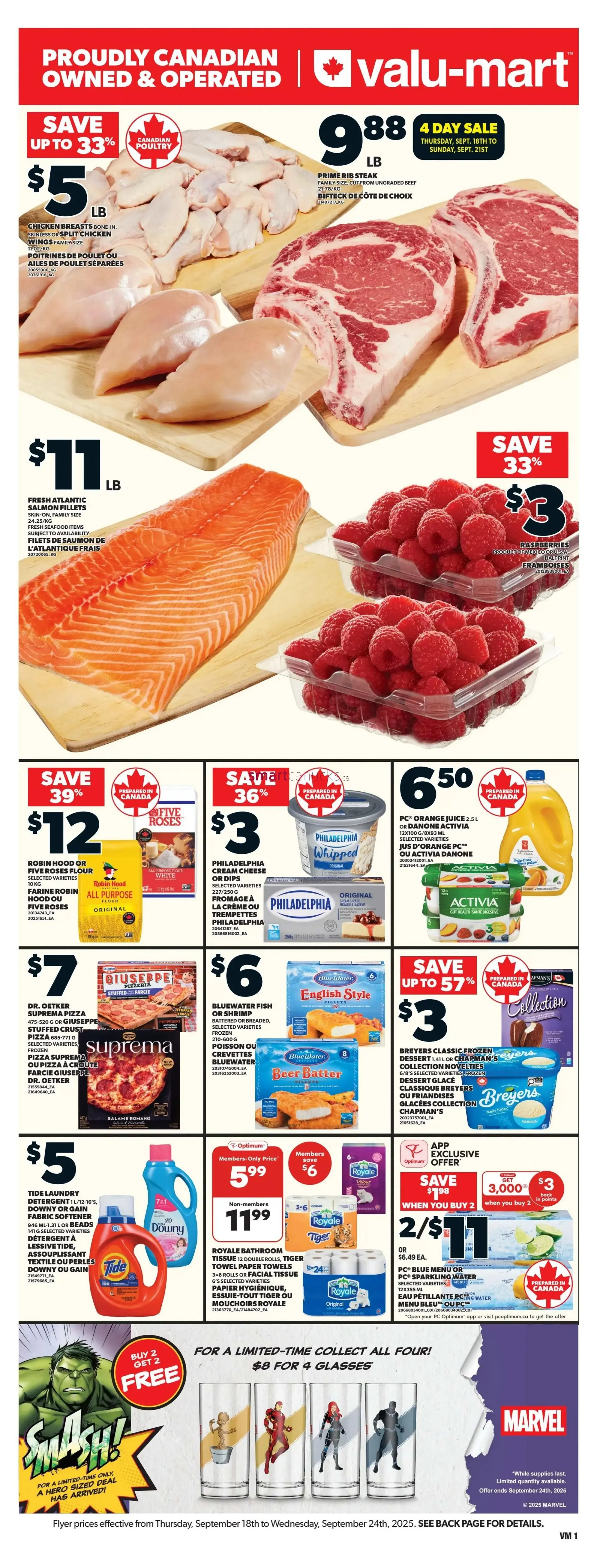 Valu Mart Sales from September 18 to September 24 2025 - flyer page 1