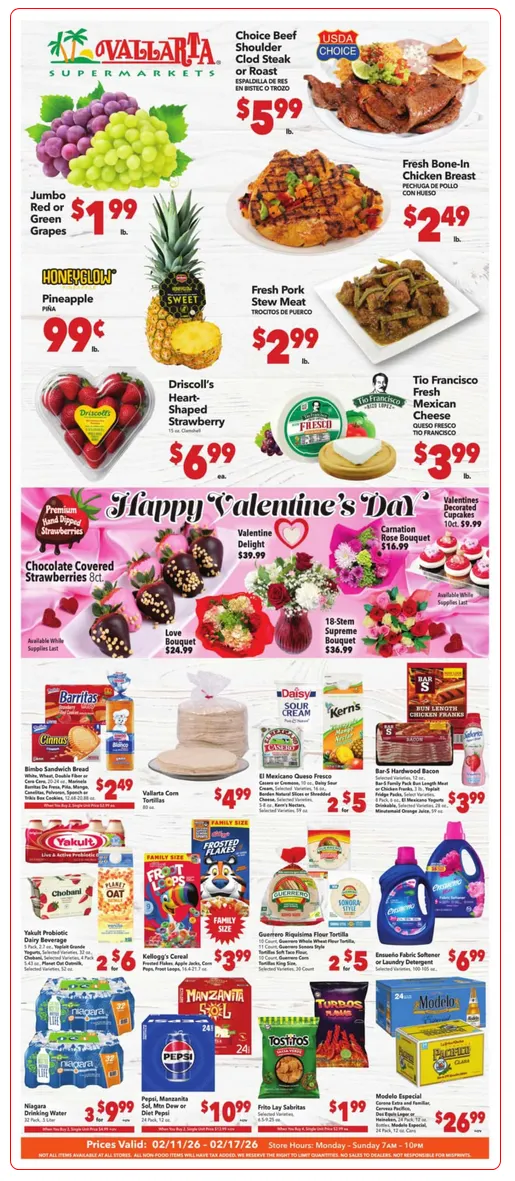 Weekly ad Vallarta Sales from February 11 to February 17 2026 - Page 