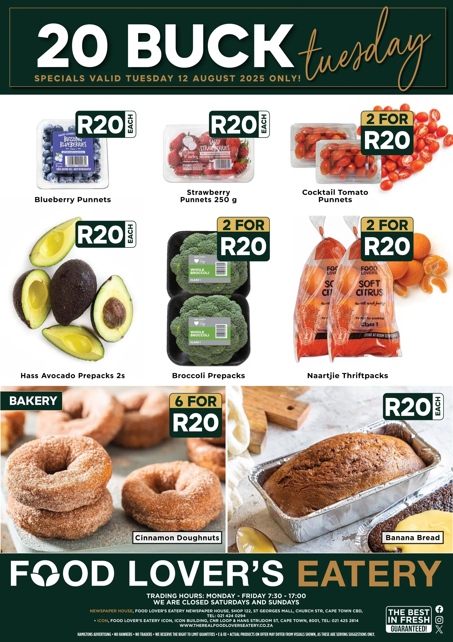 Food Lover's Market Sales from 12 August to 16 August 2025 - Catalogue Page 1