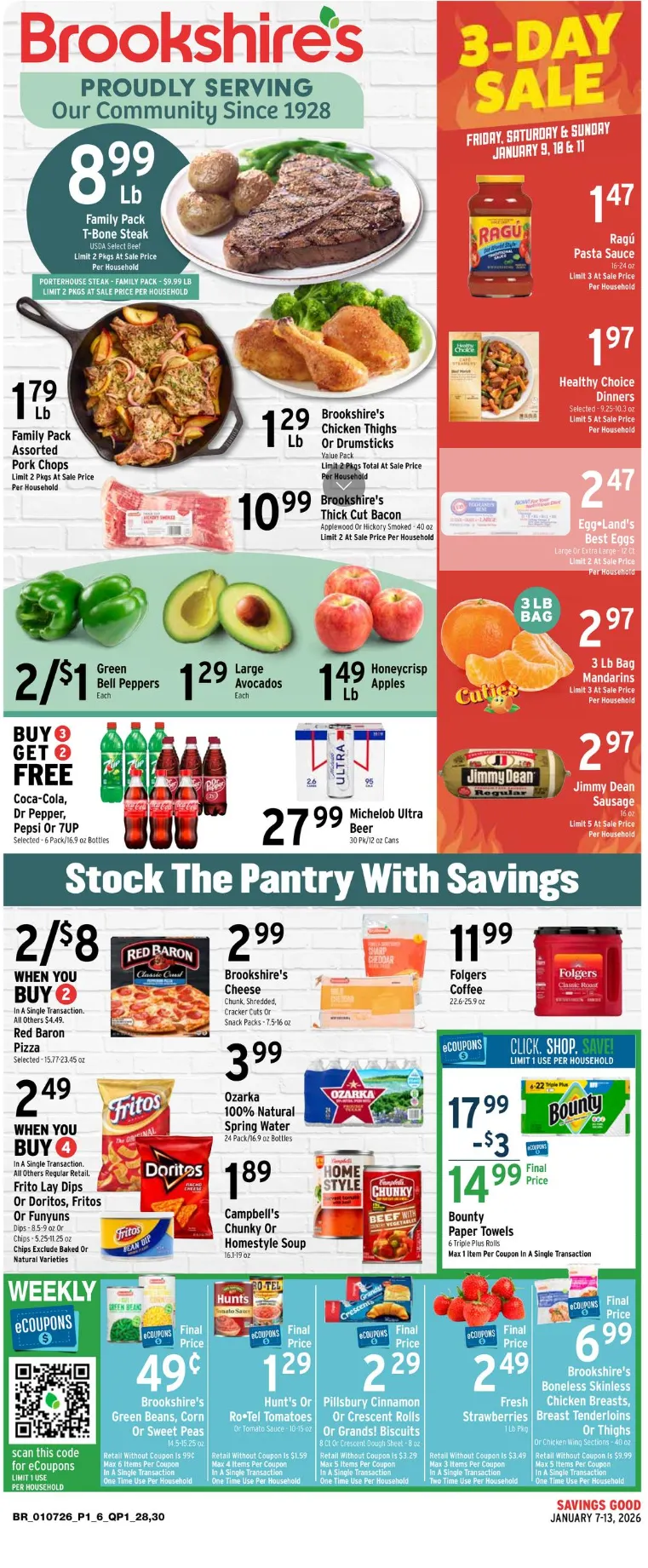 Weekly ad Brookshires Sales from January 7 to January 13 2026 - Page