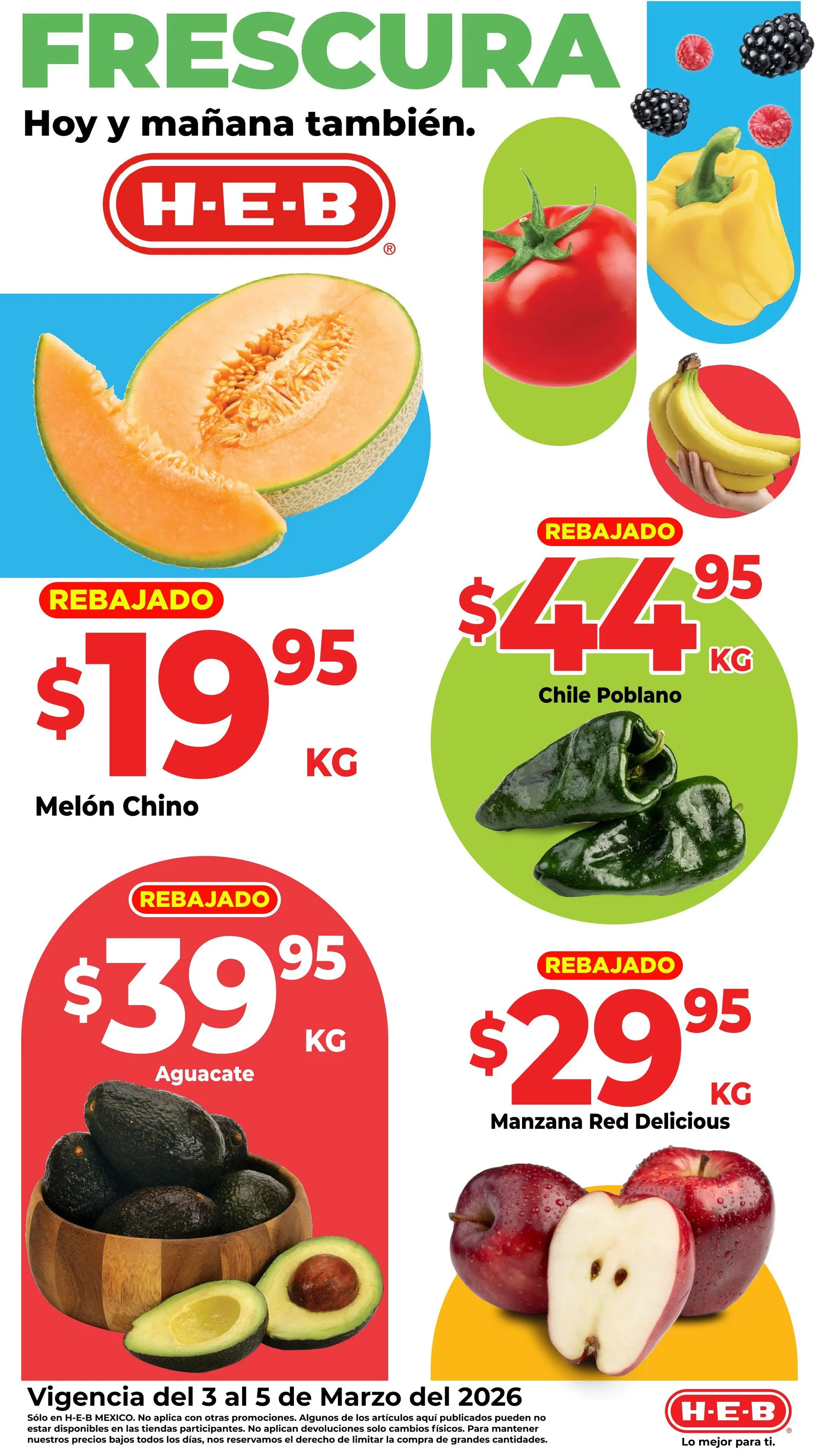 Catálogo de H-E-B catálogos y ofertas 3 de marzo al 5 de marzo 2026 - Pagina 1