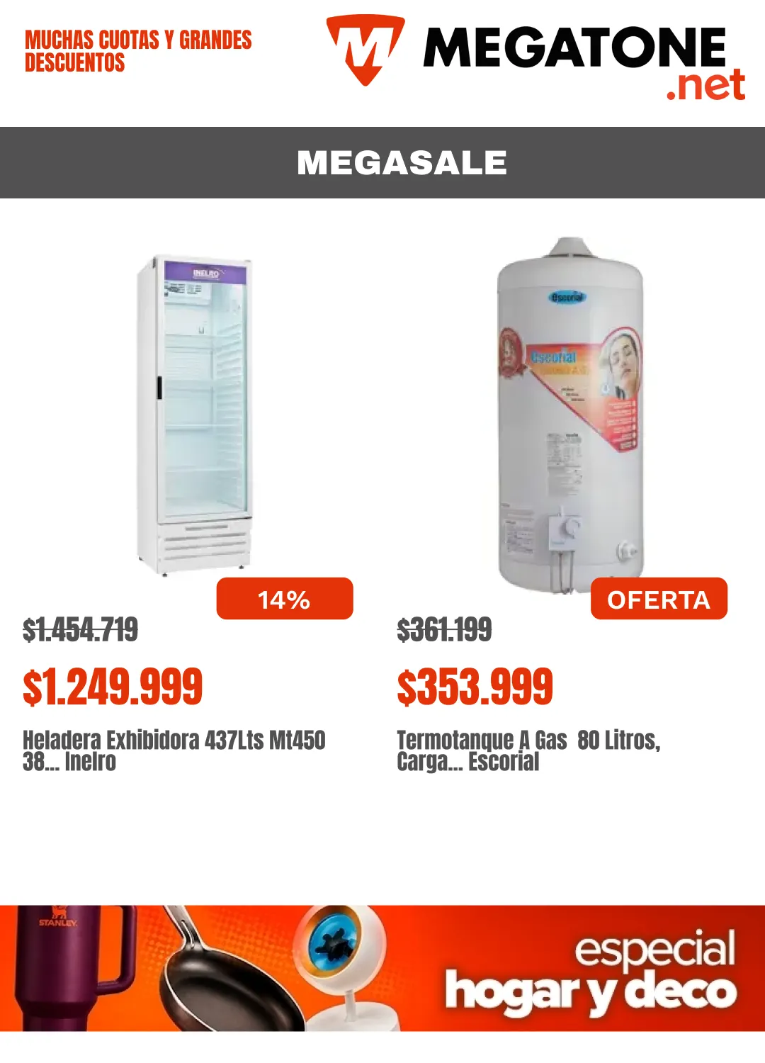 Ofertas de Megatone Ofertas 1 de junio al 20 de junio 2026 - Página 1 del catálogo