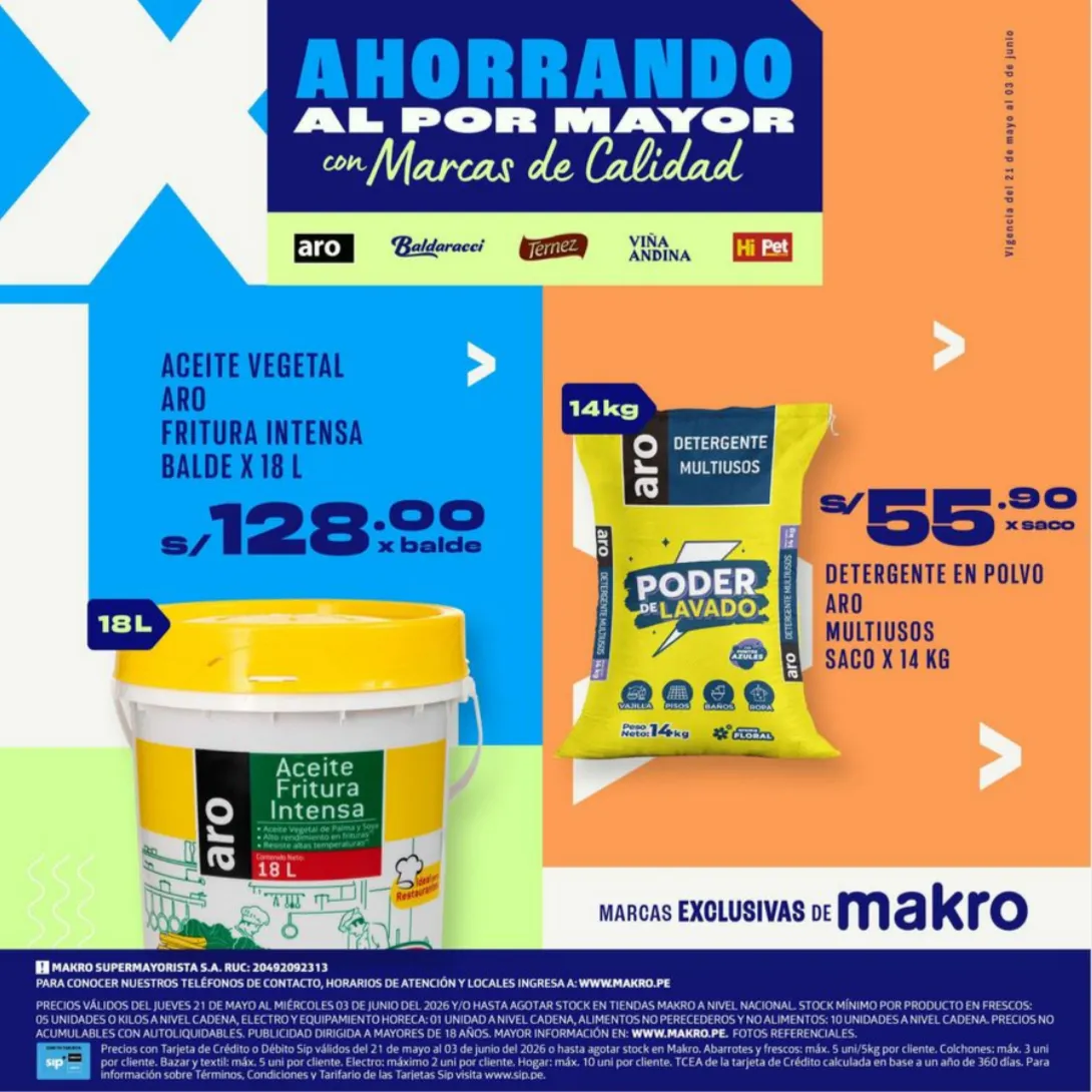 Catalogo de Makro Ofertas 21 de mayo al 3 de junio 2026 - Pag 1