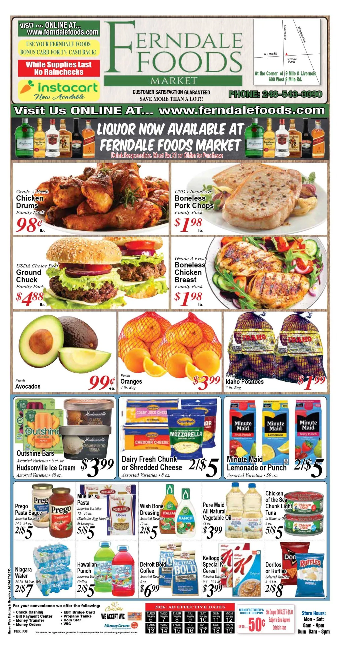 Weekly ad Ferndale Foods Sales from January 6 to January 19 2026 - Page 