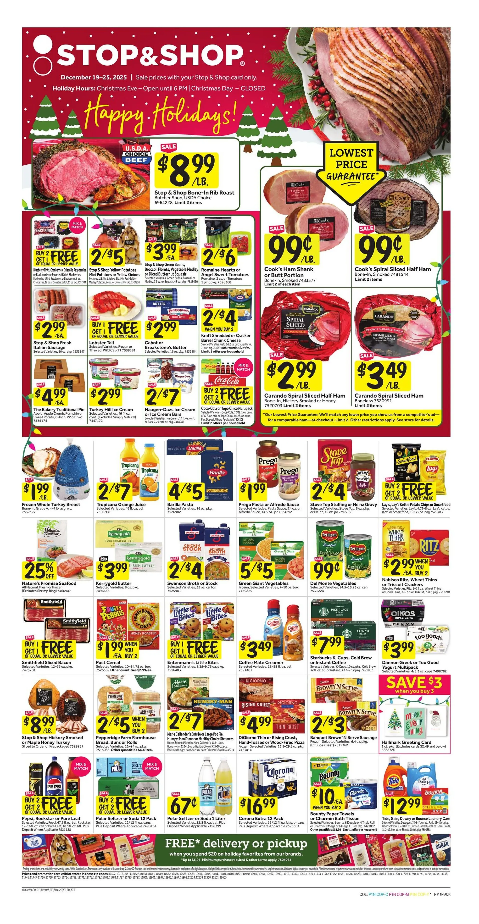 Weekly ad  Stop & Shop Sales from December 19 to December 25 2025 - Page 1
