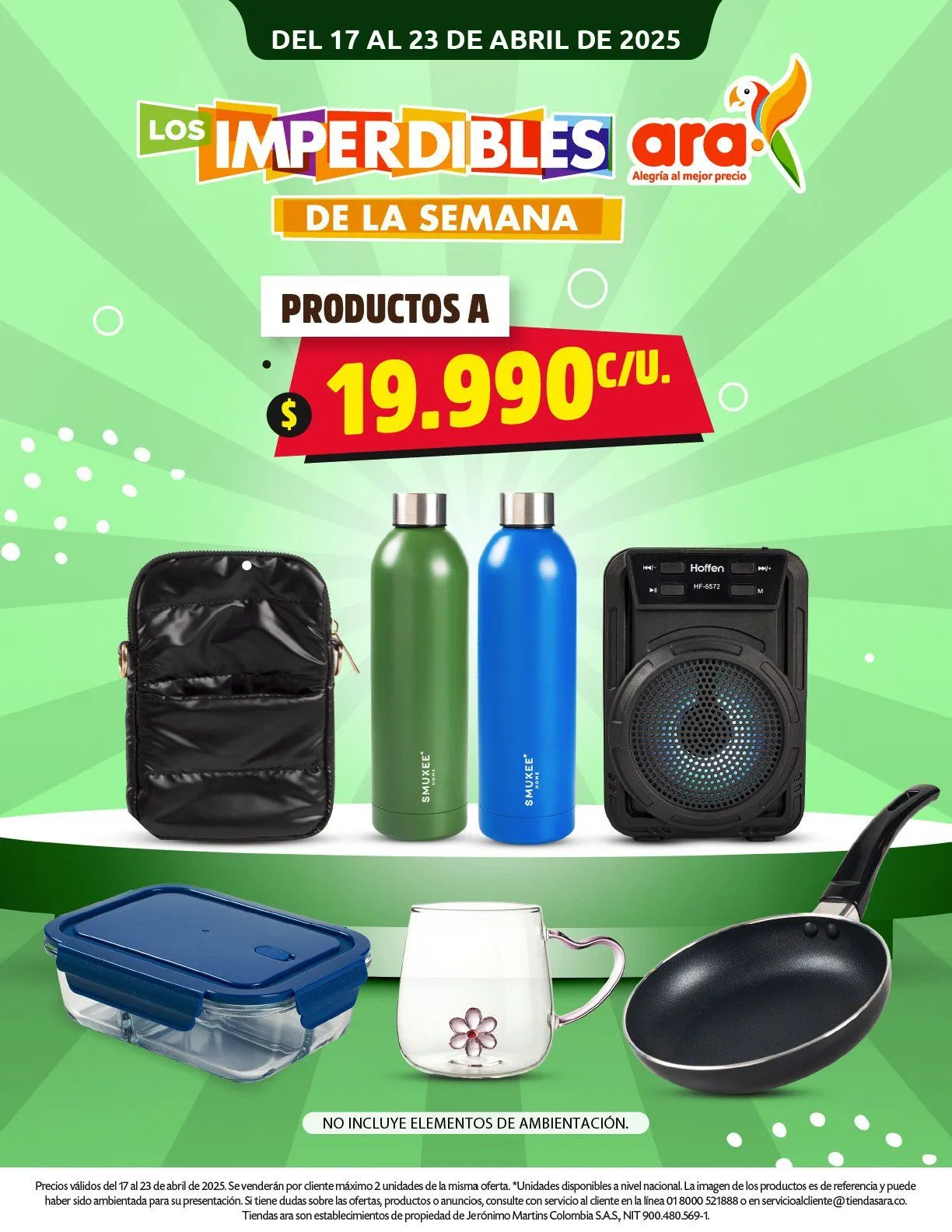 Catalogo de Ara Ofertas 17 de abril al 23 de abril 2025 - Pag 1