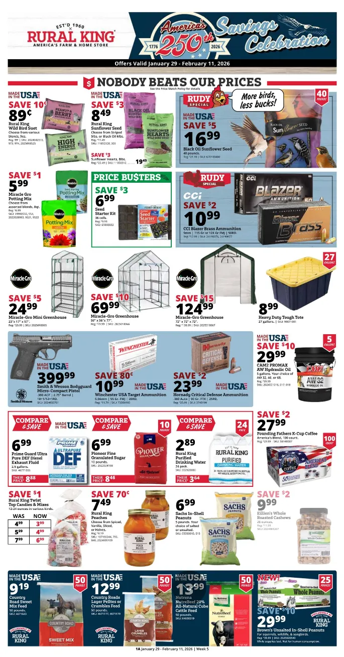 Weekly ad Rural King Sales from January 29 to February 11 2026 - Page 