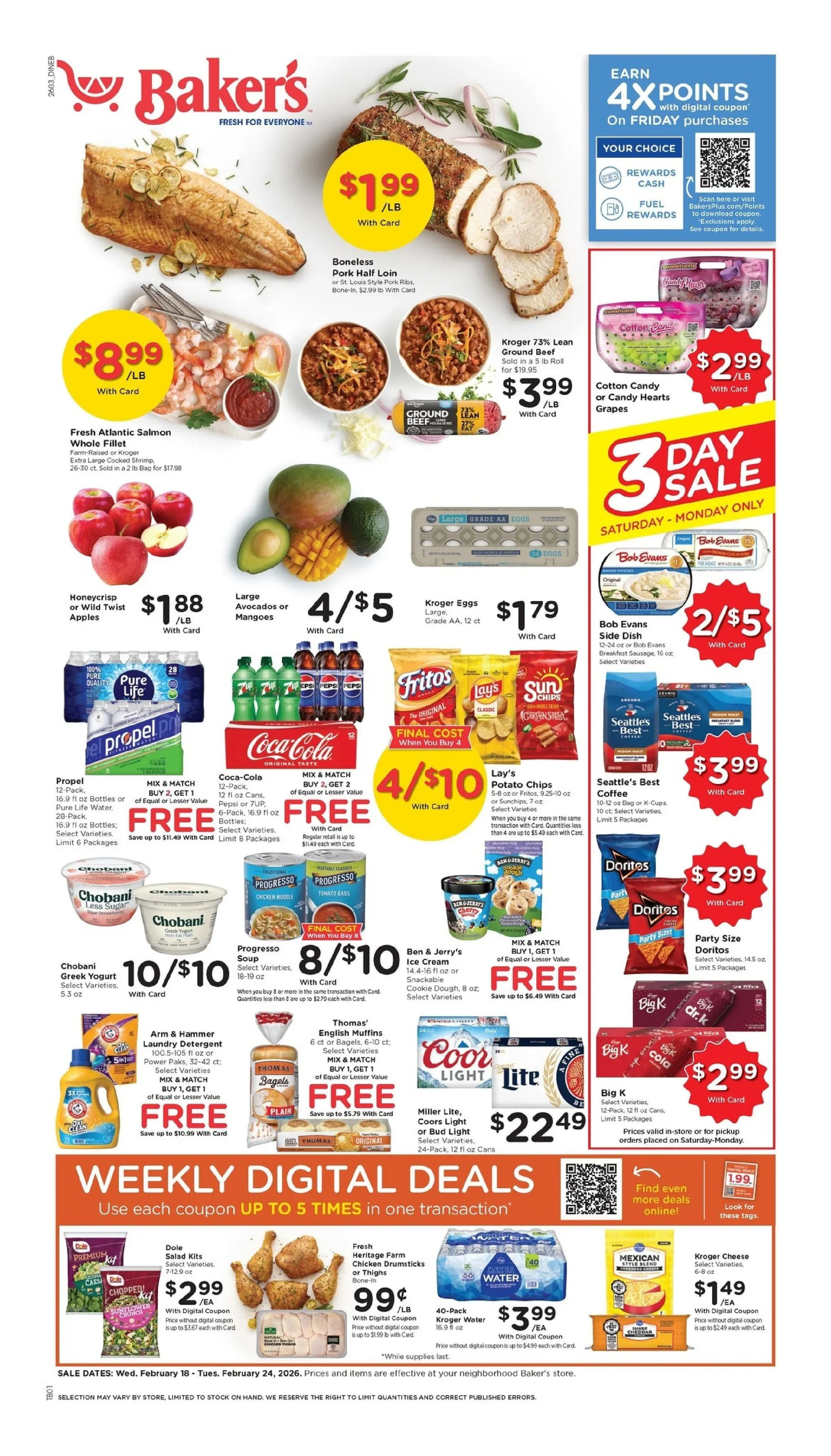 Weekly ad Baker's Sales from February 18 to February 24 2026 - Page 