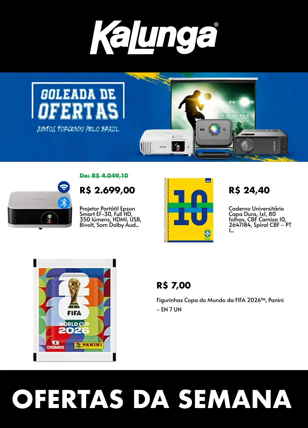Encarte de Kalunga Ofertas 11 de junho até 30 de junho 2026 - Pagina