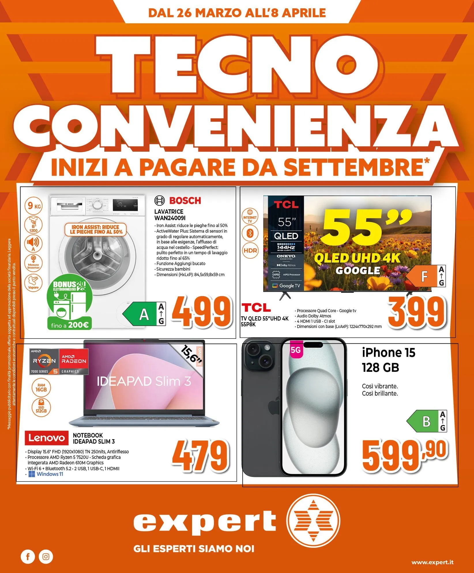 Volantini Expert IT da 26 marzo a 8 aprile di 2026 - Pagina del volantino