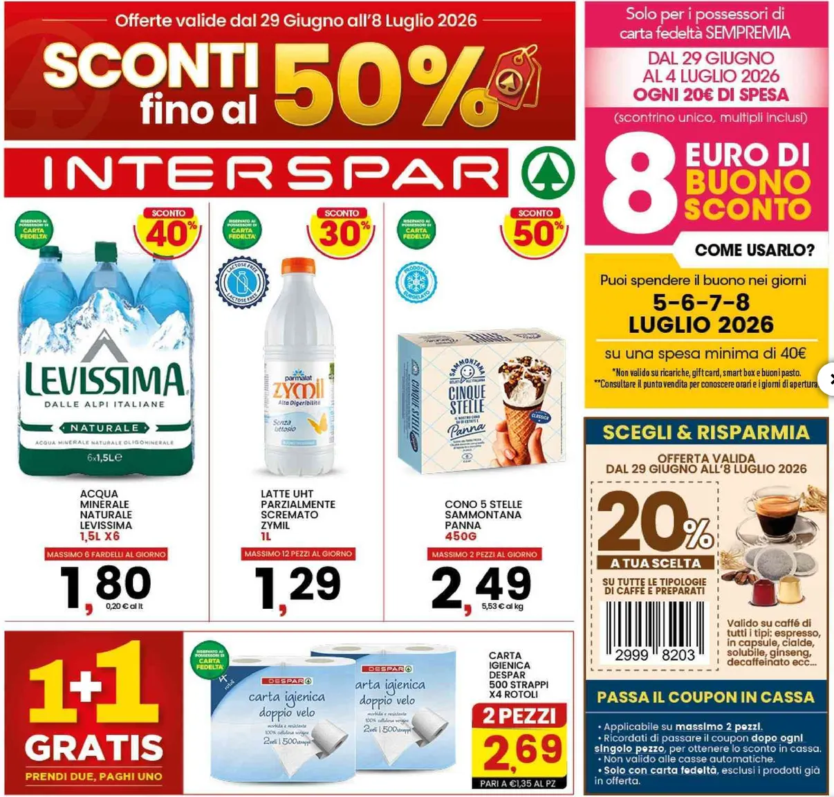 Volantini Interspar da 29 giugno a 8 luglio di 2026 - Pagina del volantino 