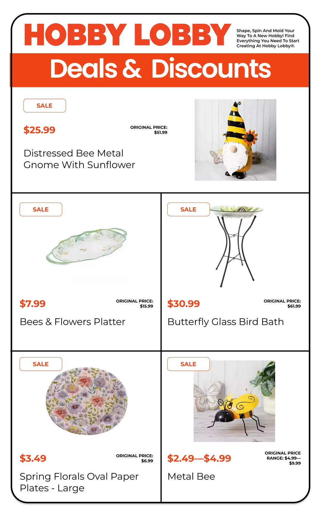 Weekly ad Hobby Lobby Sales from May 15 to June 3 2026 - Page