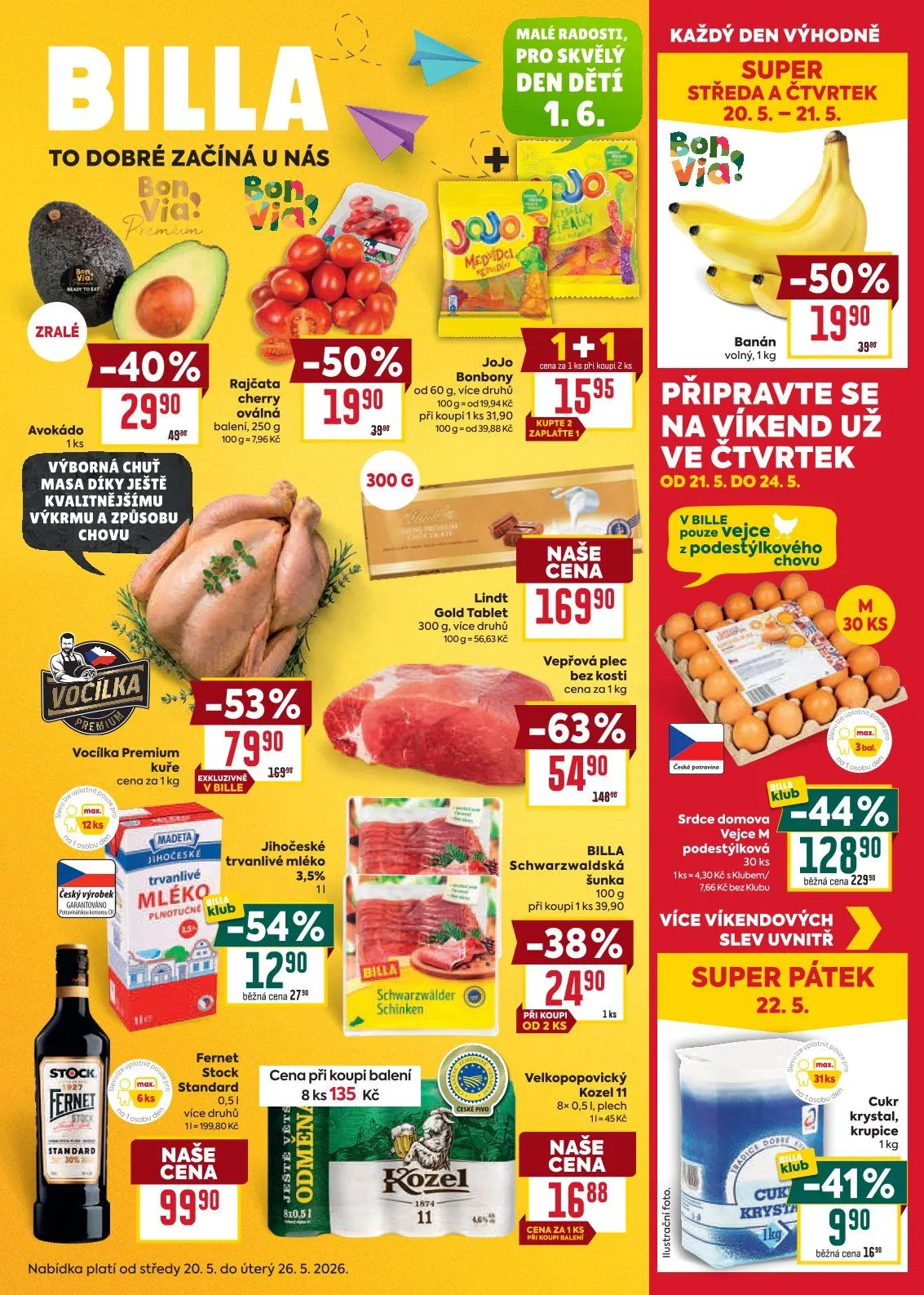 BILLA PONUKY - 20. května 26. května 2026 - Page 1