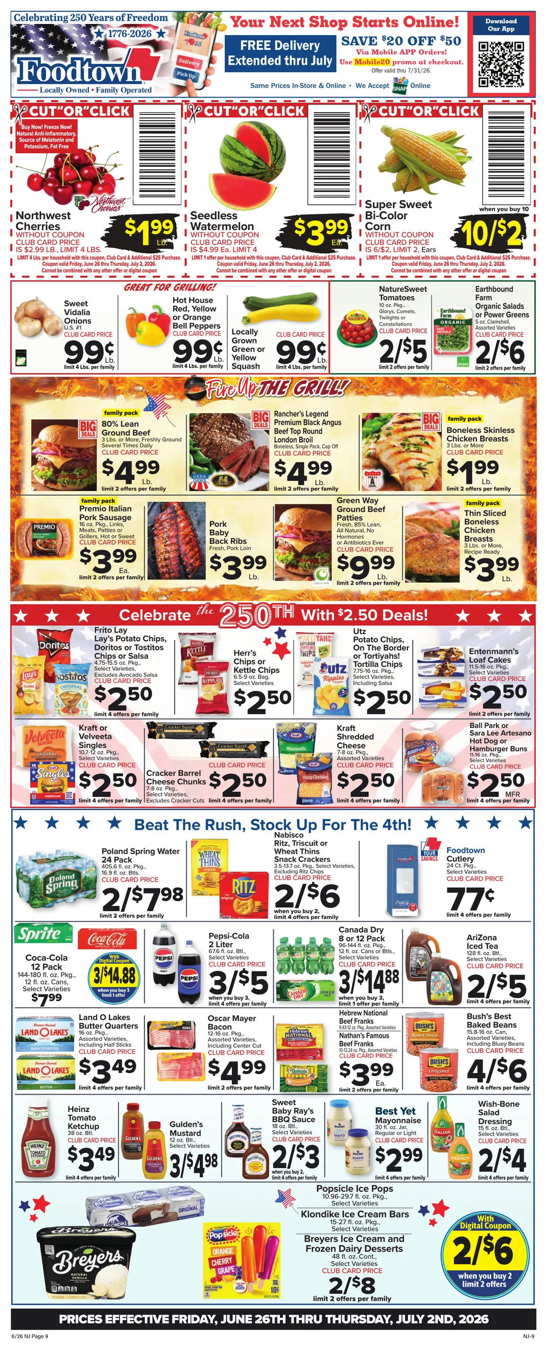 Weekly ad Foodtown Sales from June 26 to July 2 2026 - Page 