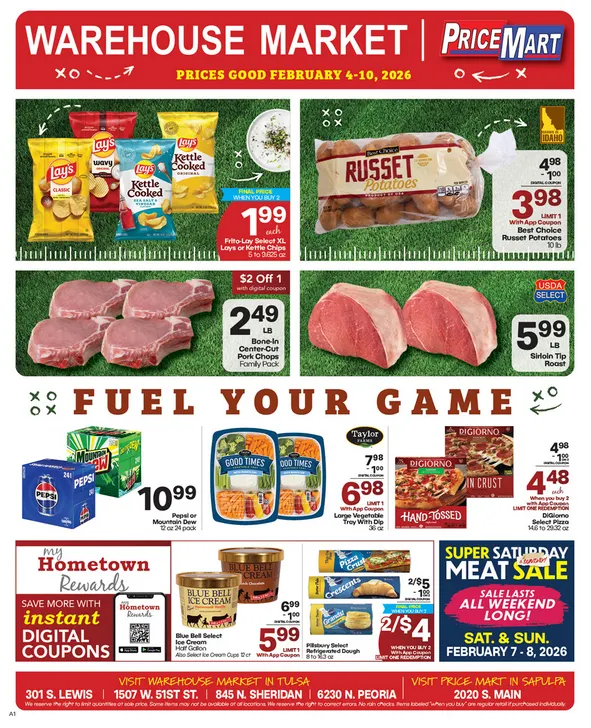 Weekly ad Warehouse Market Sales from February 4 to February 10 2026 - Page 1