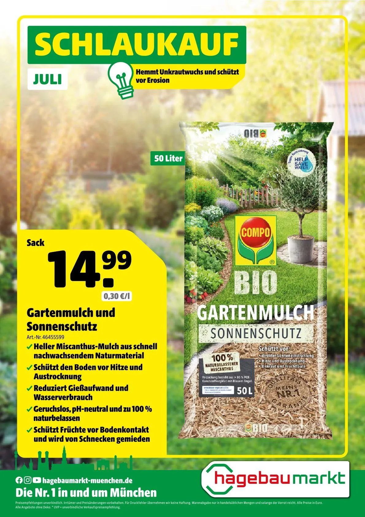  Hagebaumarkt Angebote von 1. Juli bis 31. Juli 2026 - Prospekt seite 