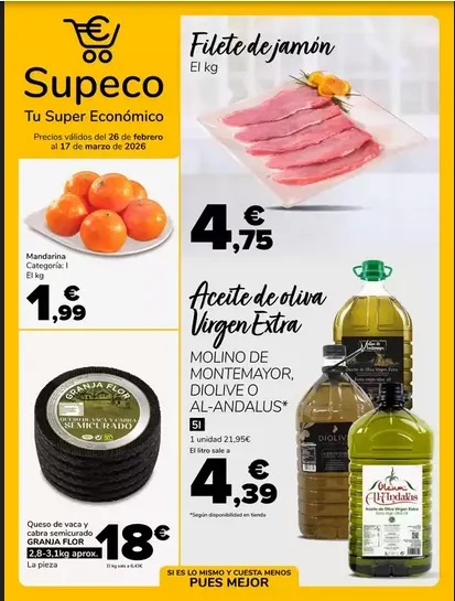 Catálogo de  Supeco Ofertas 27 de febrero al 17 de marzo 2026 - Página 1