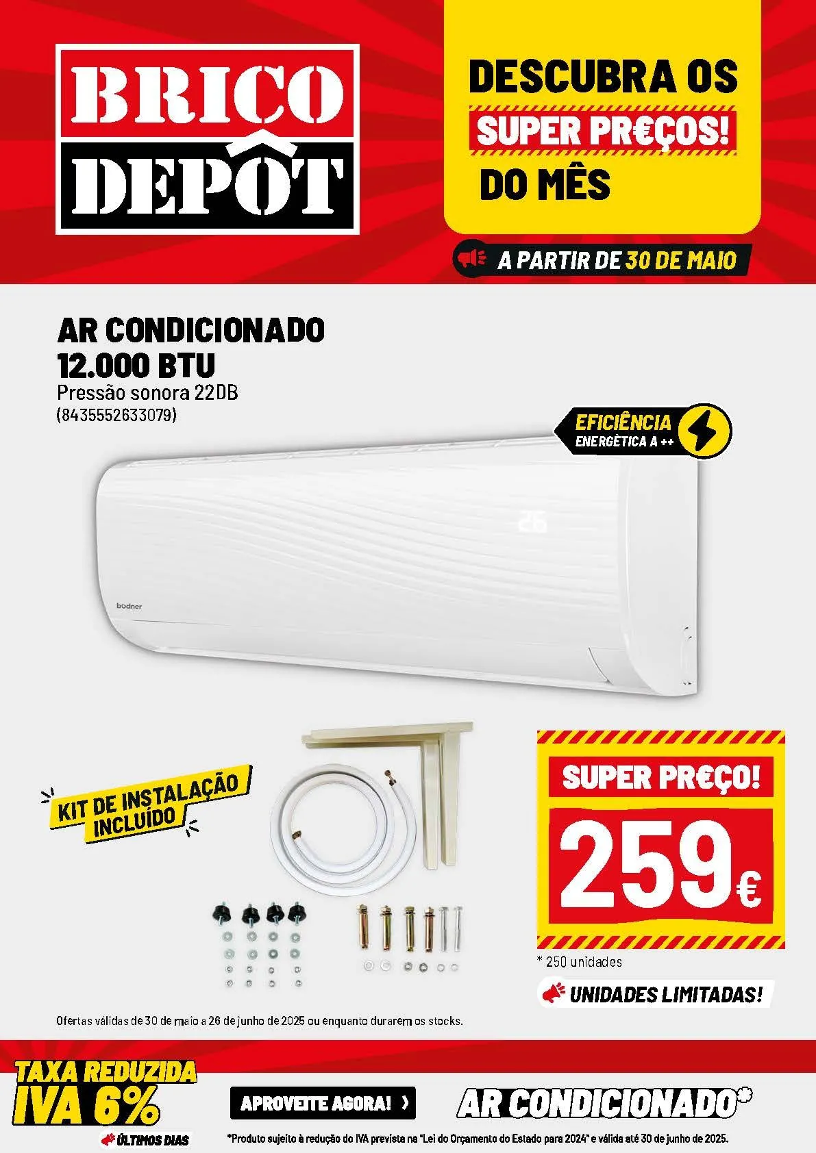 Folheto Brico Depot Ofertas de 30 de maio até 26 de junho 2025 - Pagina 1