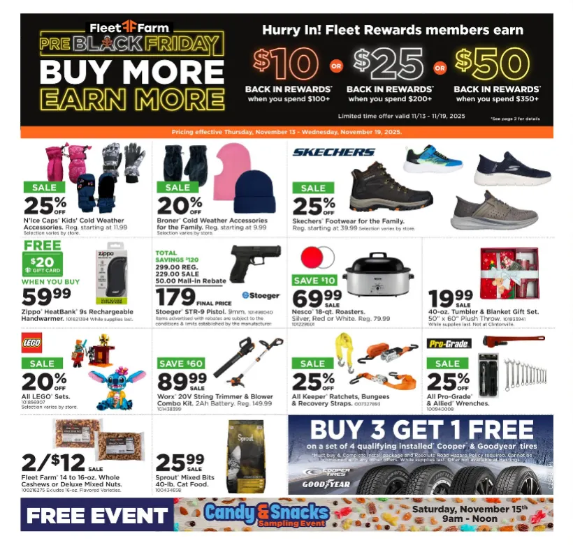 Weekly ad Fleet Farm Sales from November 13 to November 19 2025 - Page 1