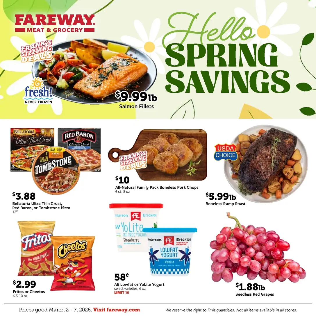 Weekly ad Fareway Sales from March 2 to March 7 2026 - Page 1