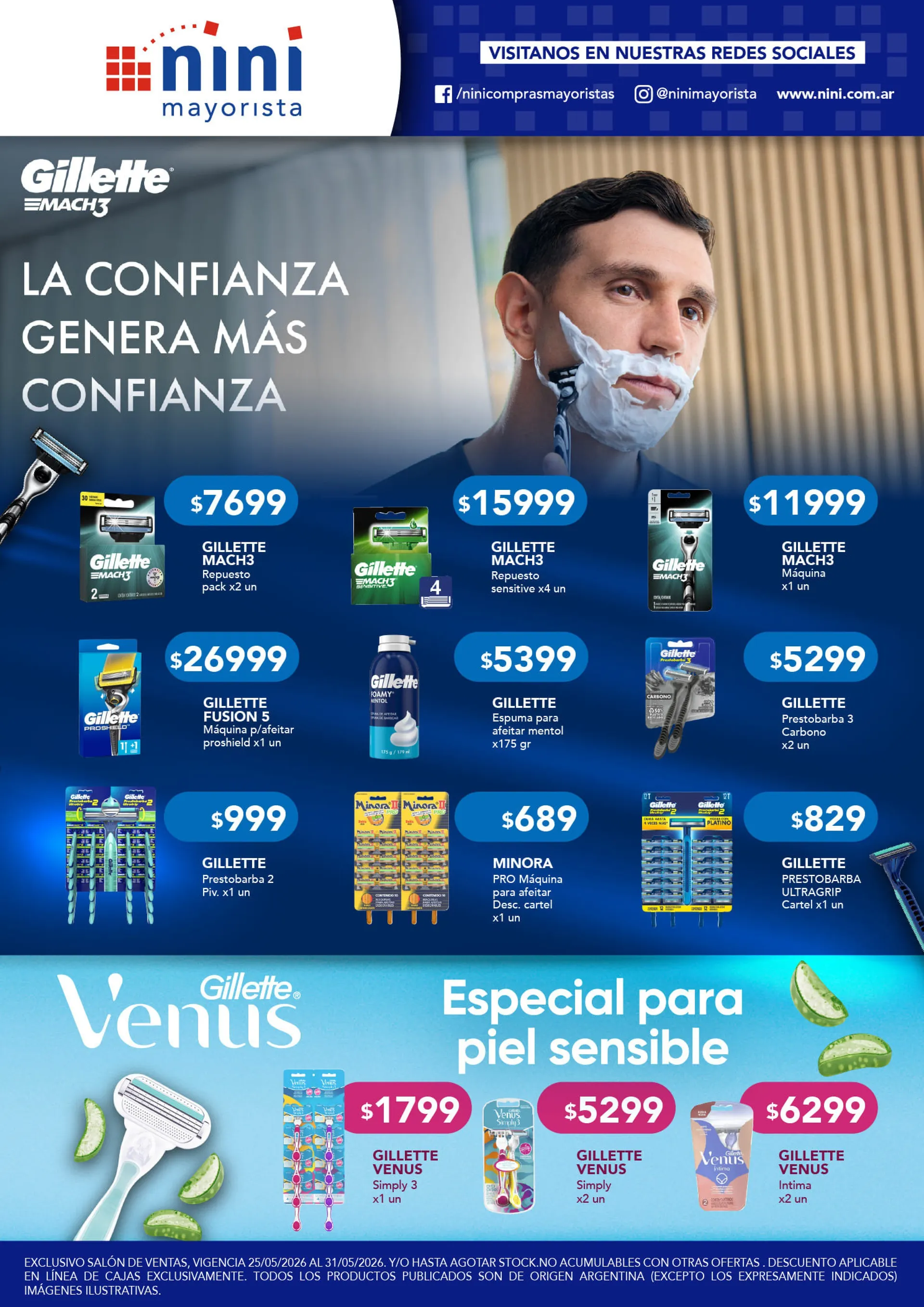 Ofertas de Nini Mayorista Ofertas 25 de mayo al 31 de mayo 2026 - Página 1 del catálogo