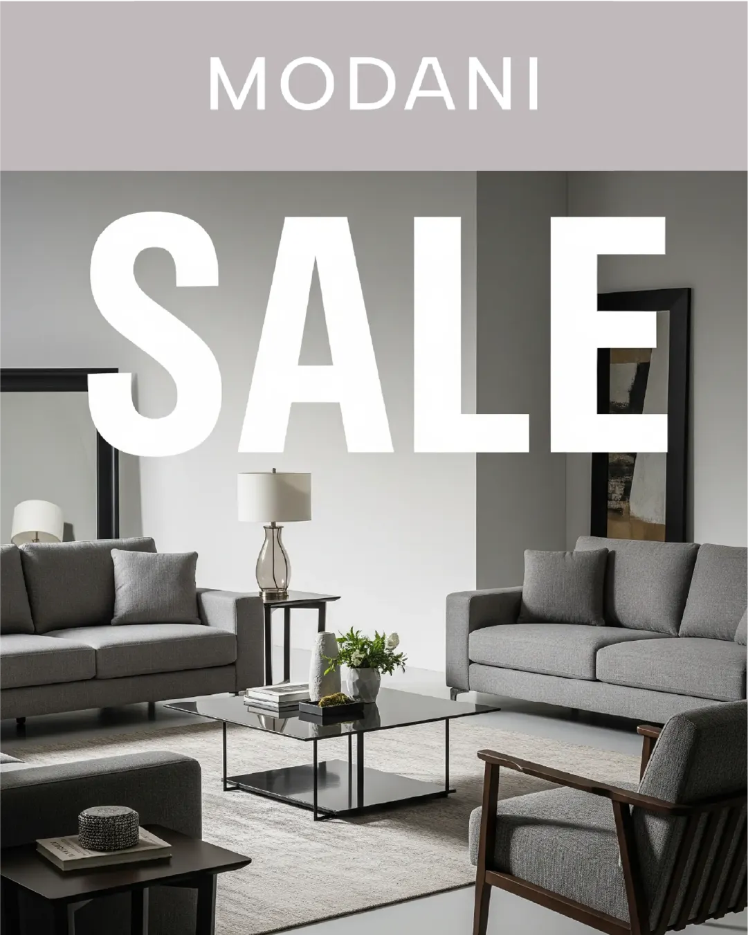 Weekly ad Modani Furniture Sales from September 22 to October 3 2025 - Page 1