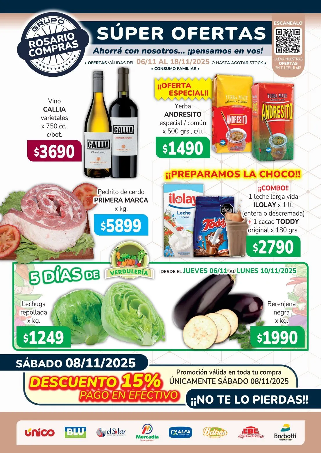 Ofertas de  Único Supermercados Ofertas 6 de noviembre al 18 de noviembre 2025 - Página  del catálogo