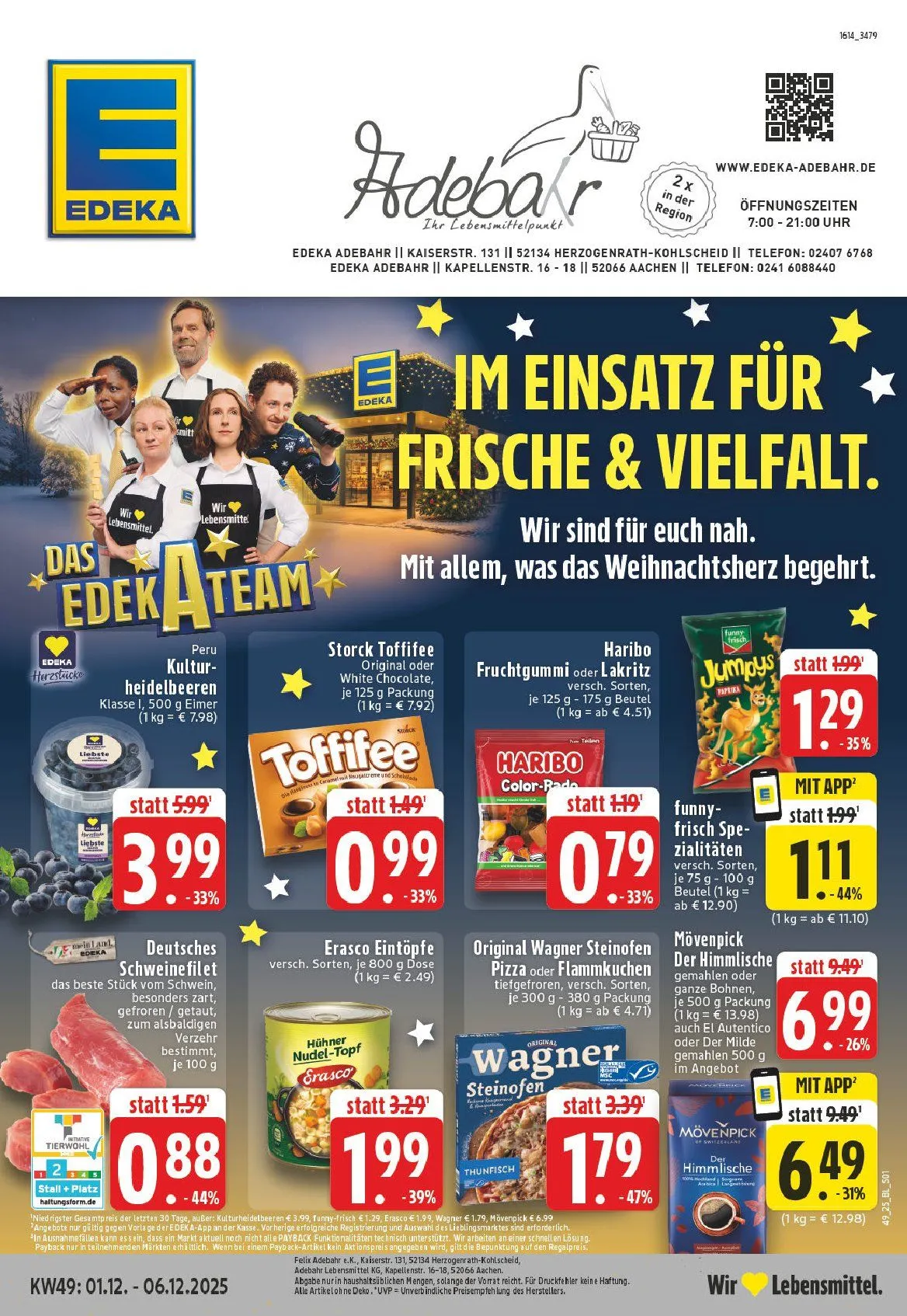 Edeka Angebote - 1. Dezember 6. Dezember 2025