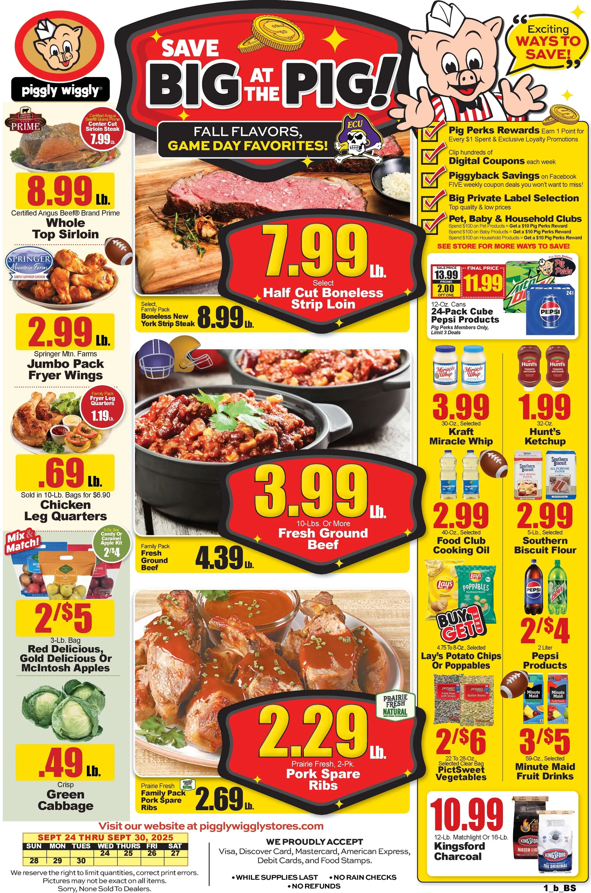 Weekly ad Piggly Wiggly Sales from September 24 to September 30 2025 - Page 1