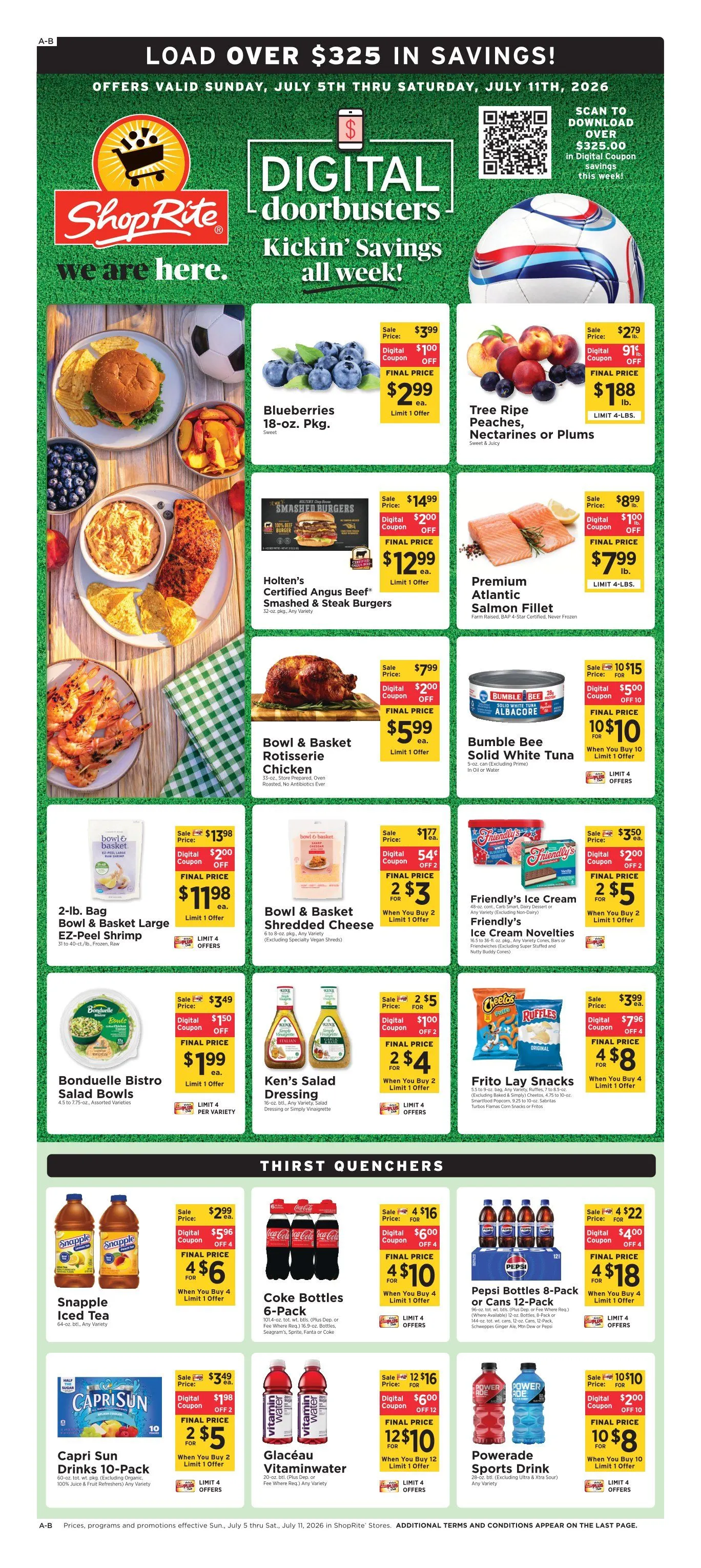 Weekly ad ShopRite Sales from July 5 to July 11 2026 - Page 1
