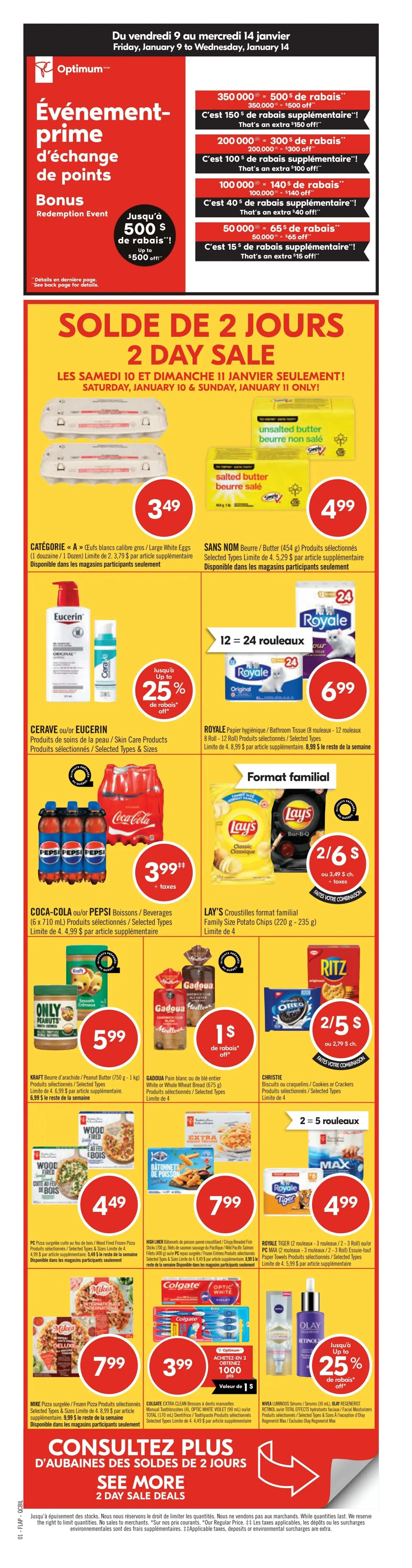 Pharmaprix Sales from January 15 to January 21 2026 - flyer page 1