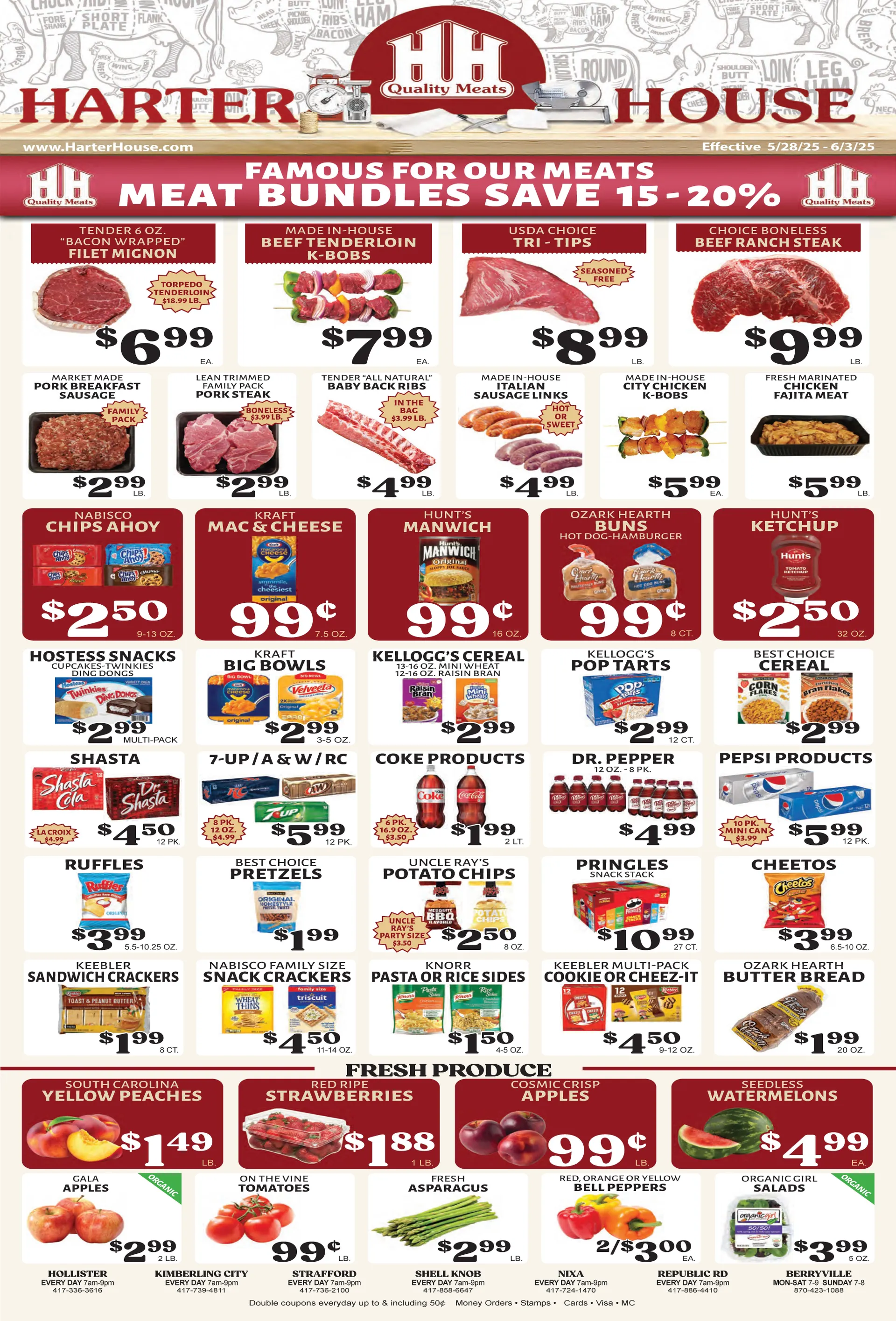 Weekly ad Harter House weekly ads from May 28 to June 3 2025 - Page 1