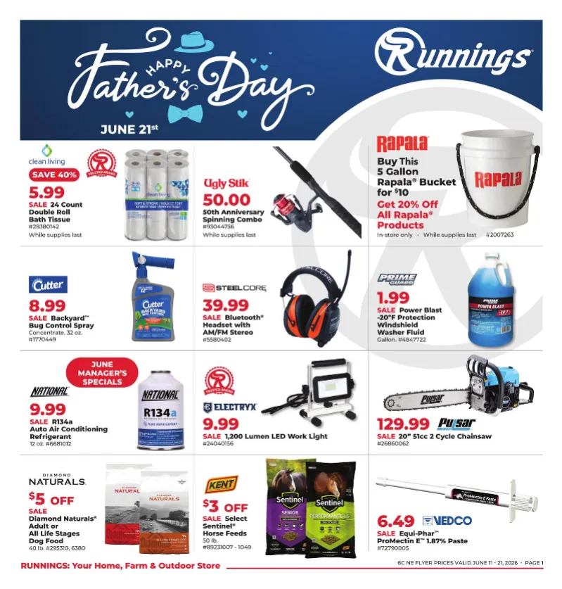 Weekly ad Runnings Sales from June 1 to June 21 2026 - Page 