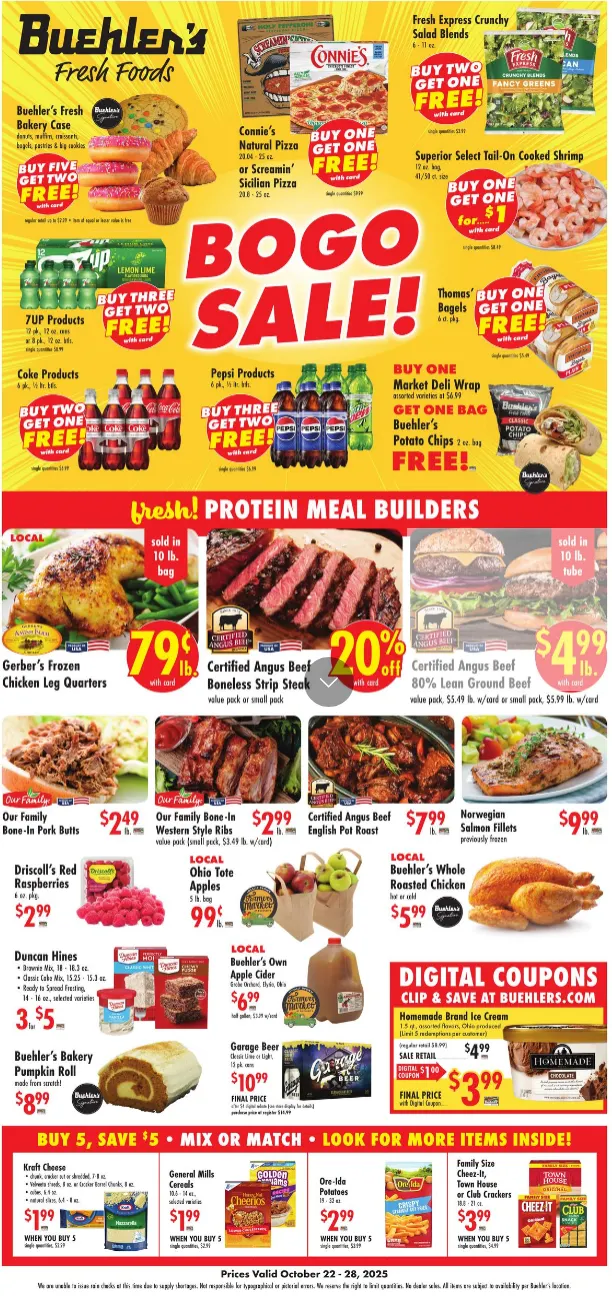 Weekly ad Buehler's Fresh Foods Sales from October 21 to October 28 2025 - Page 