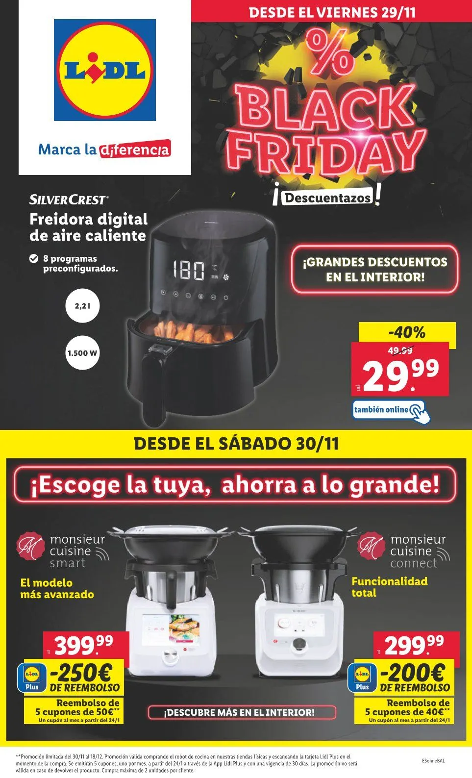 Catálogo de Lidl Ofertas 18 de noviembre al 25 de noviembre 2024 - Página 1