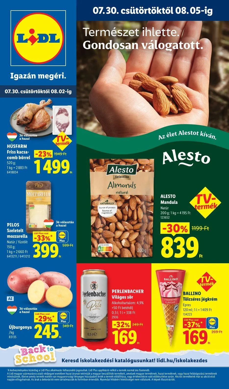 Katalógus Lidl július 30.-tól augusztus 8.-ig 2026. - Oldal 1