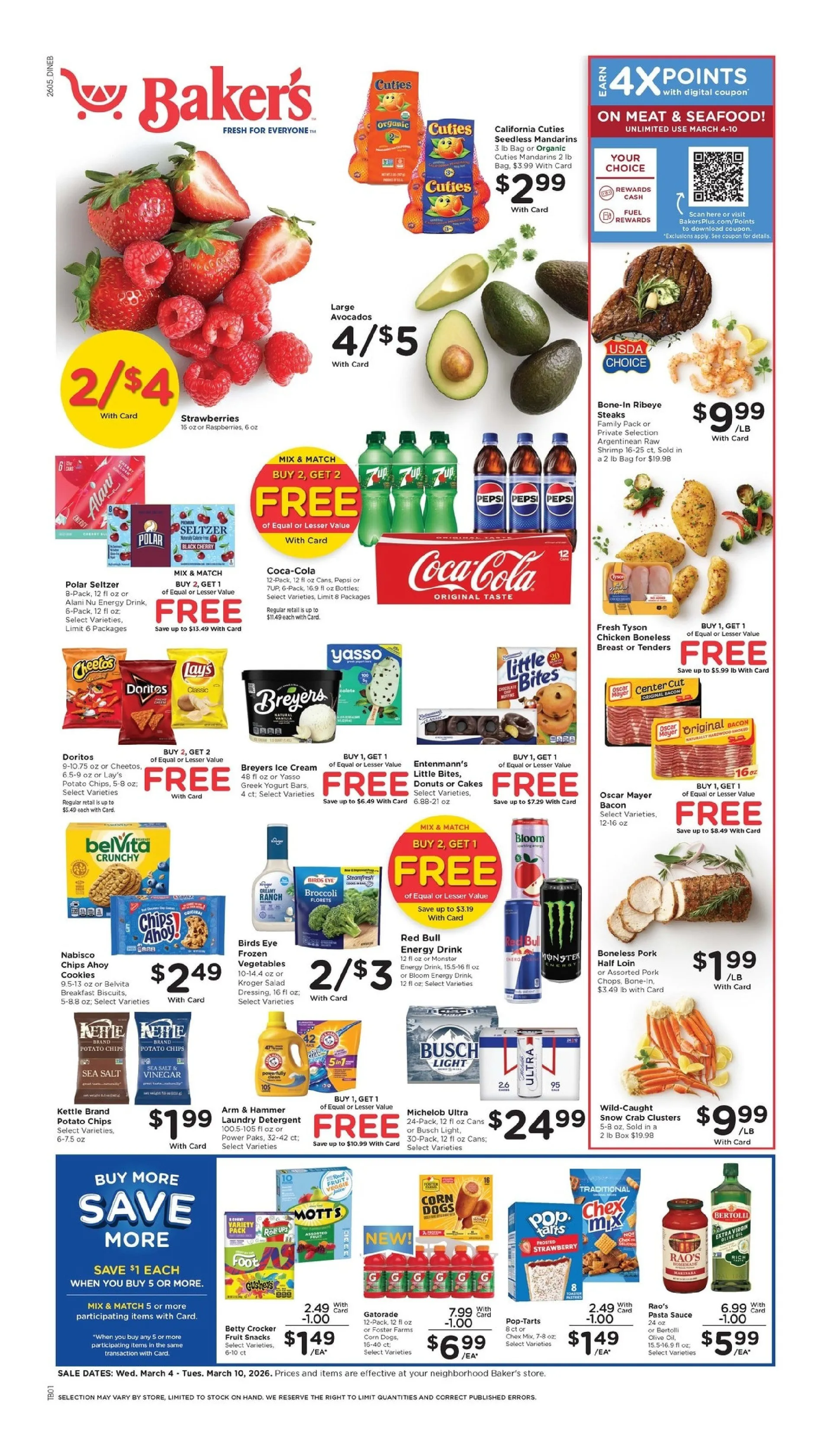 Weekly ad Baker's Sales from March 4 to March 10 2026 - Page 1