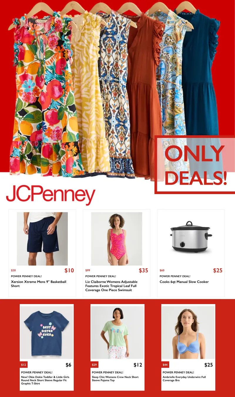 Weekly ad JCPenney Sales from July 13 to July 27 2026 - Page