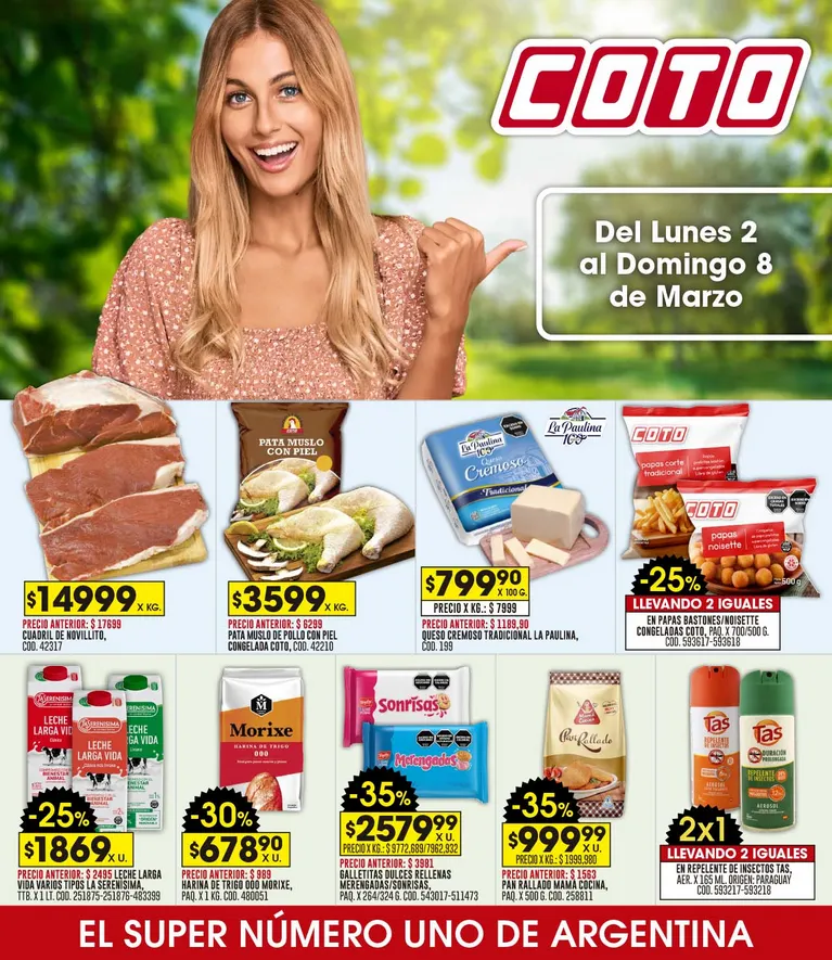 Ofertas de COTO Ofertas 2 de marzo al 8 de marzo 2026 - Página 1 del catálogo