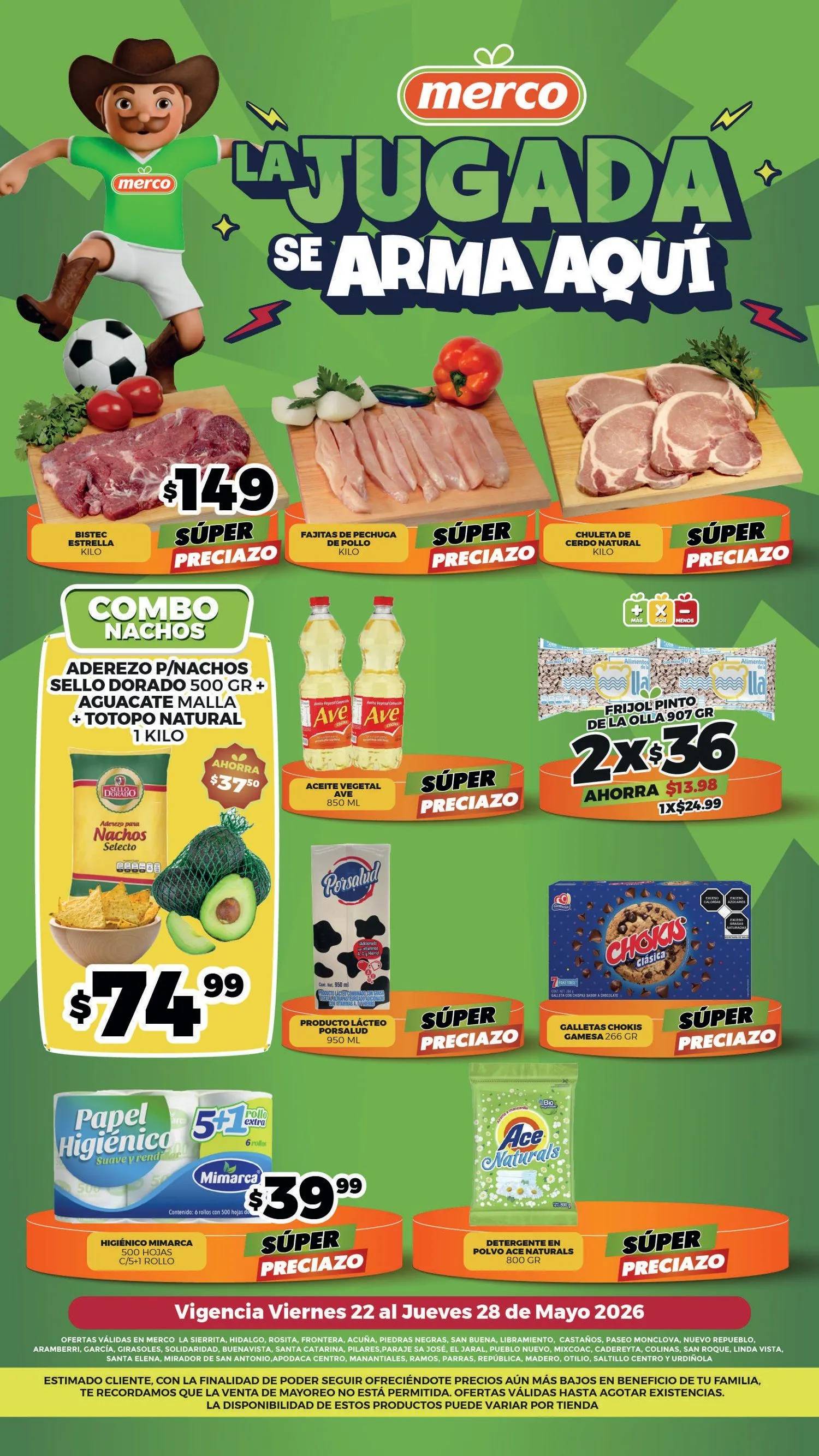 Catálogo de Merco Ofertas 22 de mayo al 28 de mayo 2026 - Pagina 1