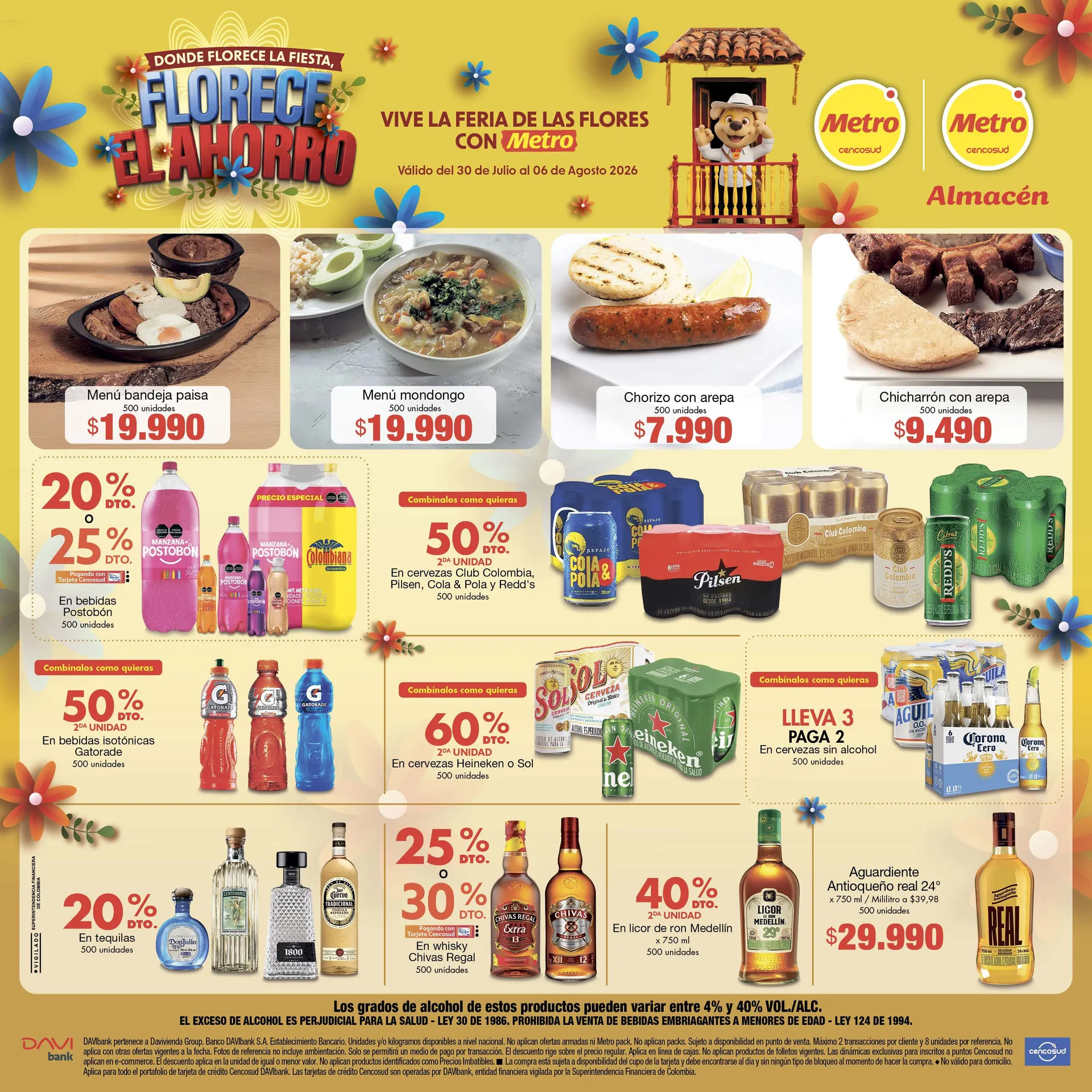 Catalogo de Metro Ofertas 30 de julio al 6 de agosto 2026 - Pag 1