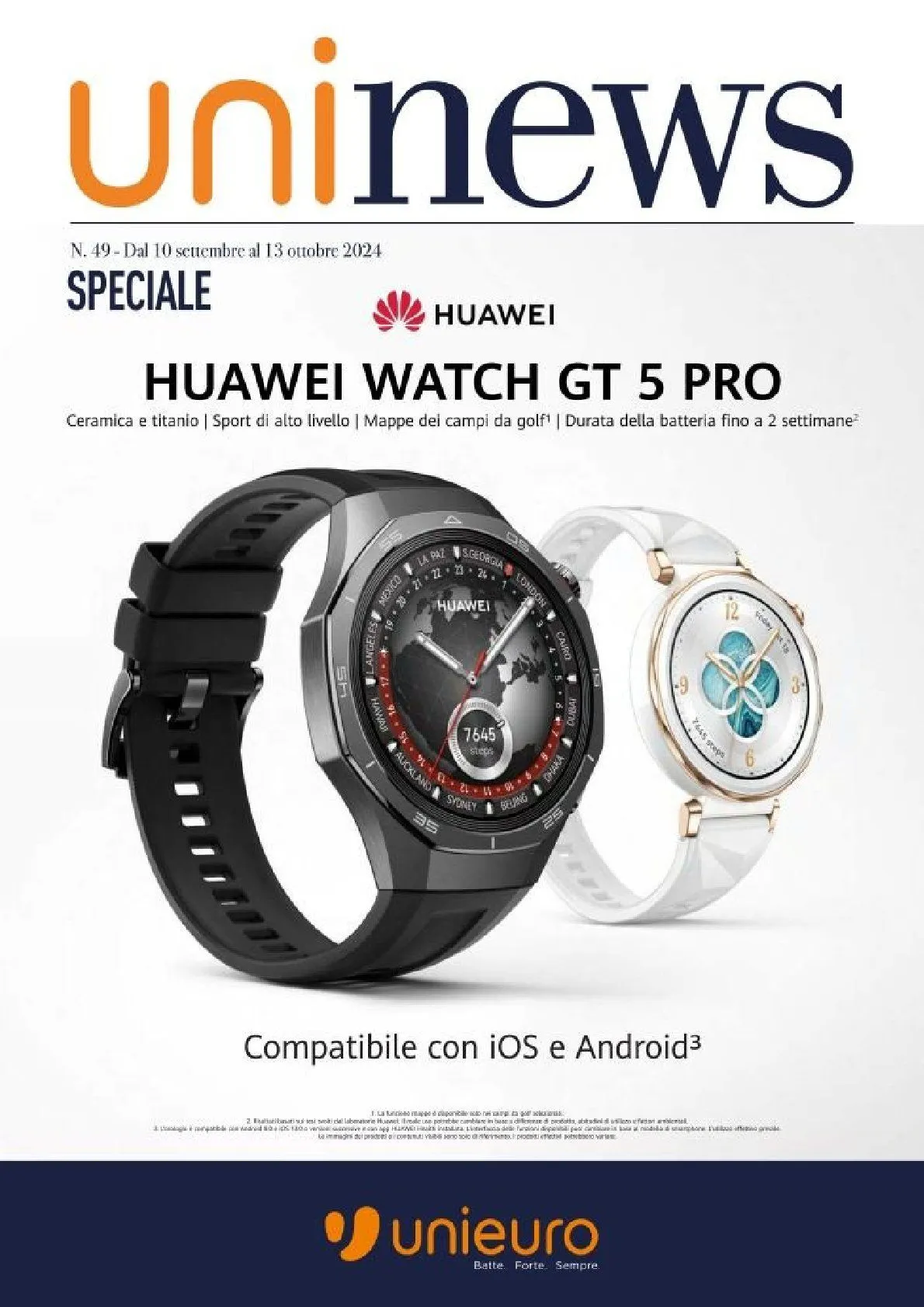 Unieuro Brochure Offerte da 10 settembre a 13 ottobre di 2024 - Pagina del volantino 1