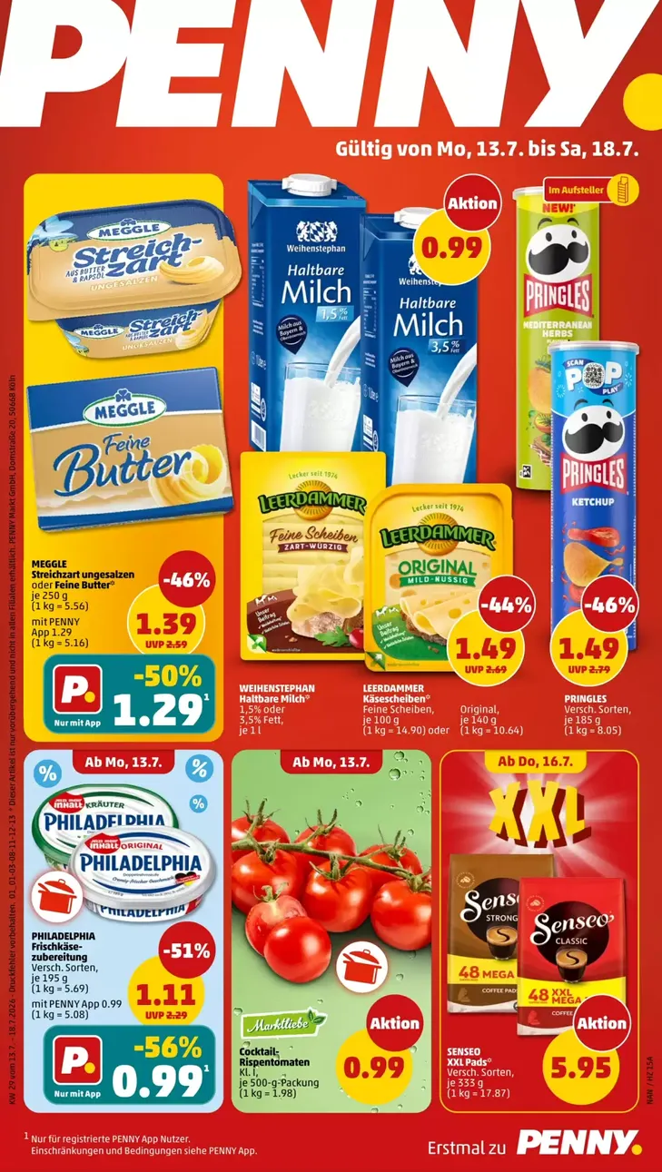 Penny De Angebote van 13 juli tot 18 juli 2026 - Folder pagina 1