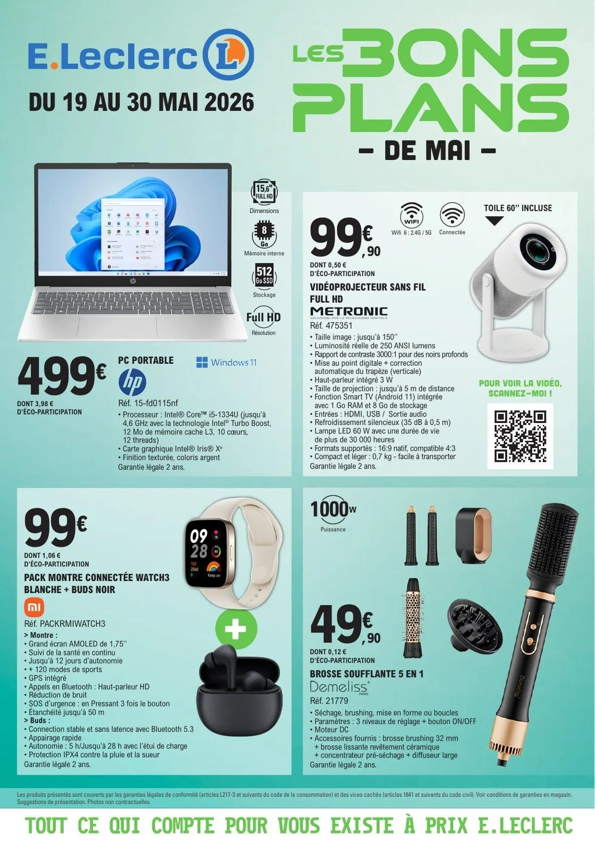 Catalogues E.Leclerc du 19 mai au 30 mai 2026 - Catalogue page 1