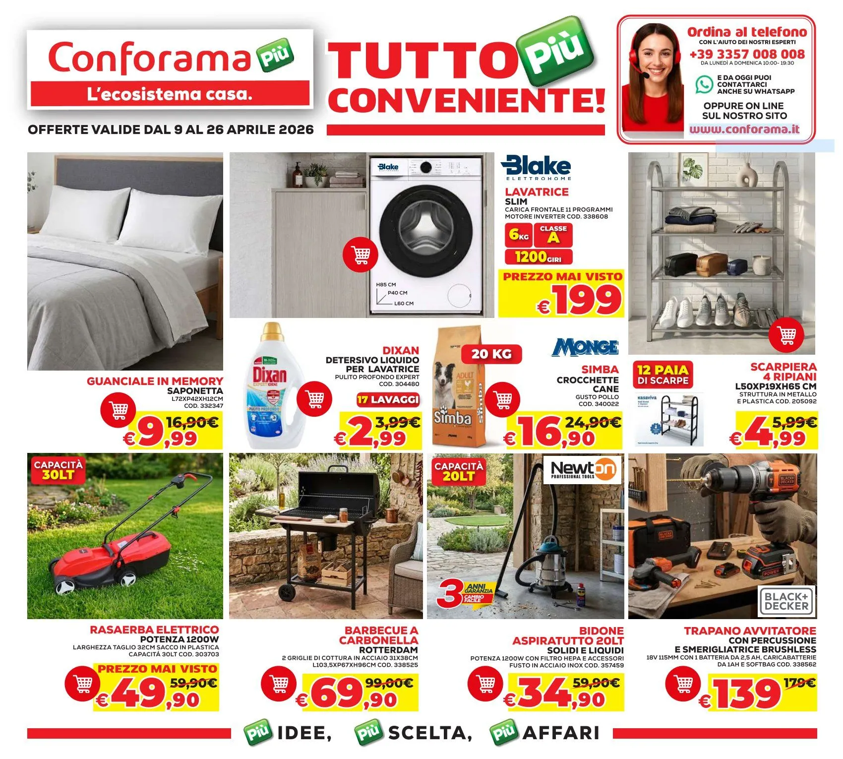 Volantini Conforama da 9 aprile a 28 aprile di 2026 - Pagina del volantino 1