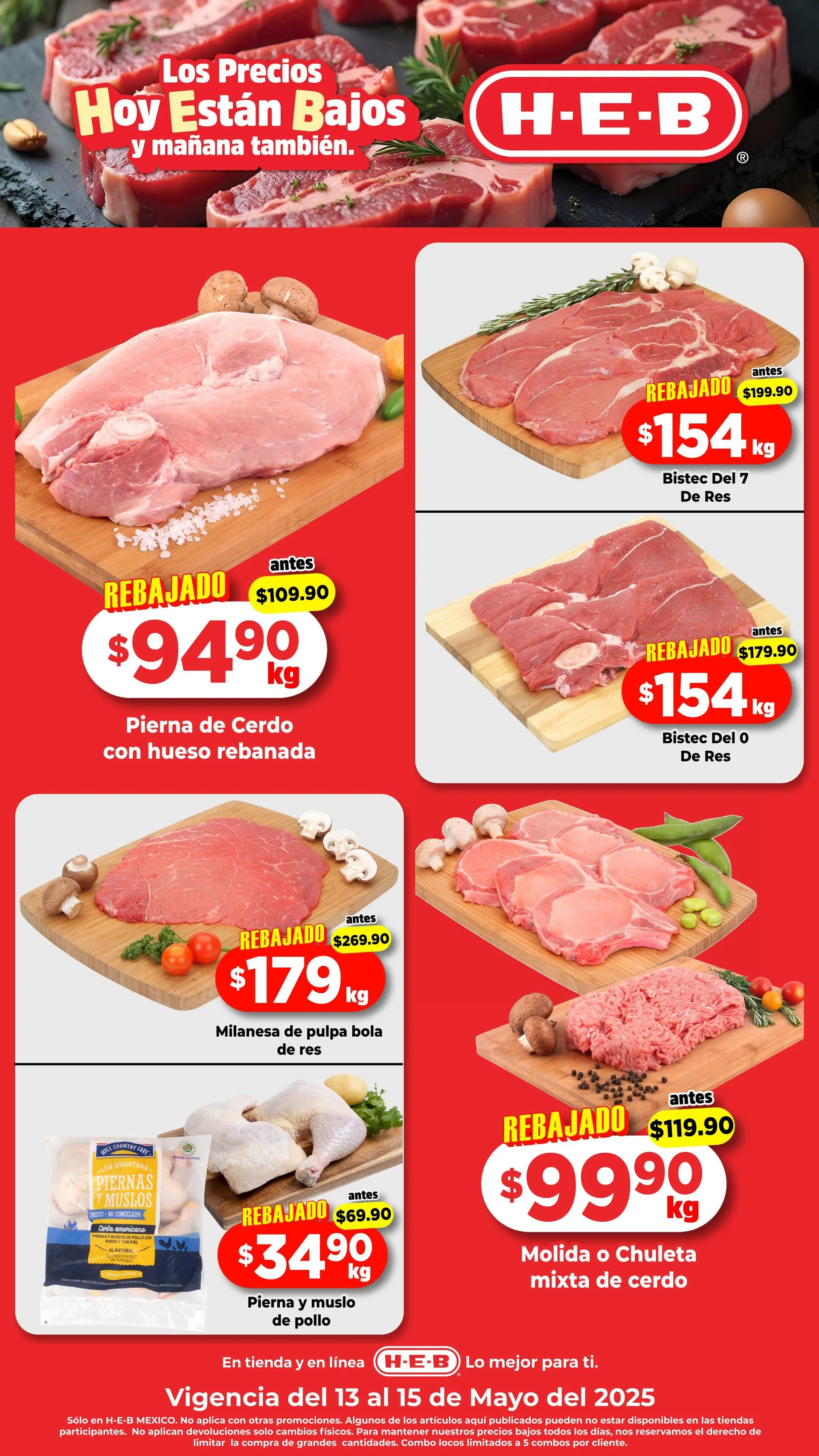 Catálogo de H-E-B Folletos 13 de mayo al 16 de mayo 2025 - Pagina 1