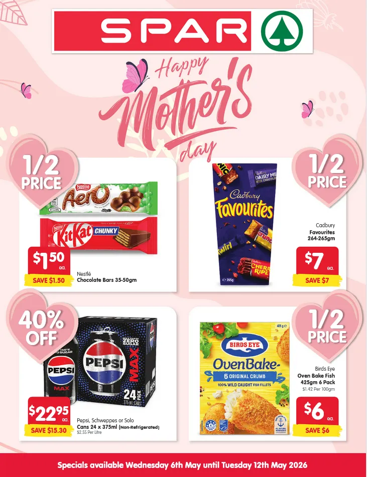 SPAR Sales - Catalogue valid from 6 May to 12 May 2026 - page 1
